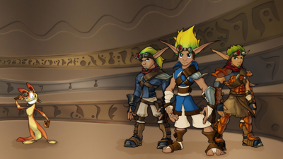 Jak and Daxter Collection - Fanart - Background