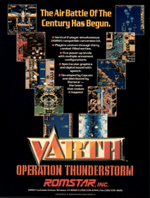 Varth: Operation Thunderstorm - Advertisement Flyer - Front