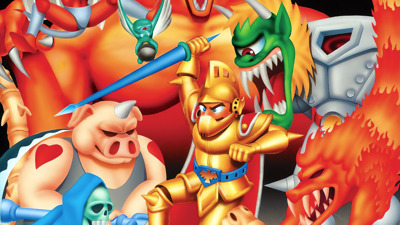 Ghouls'n Ghosts - Fanart - Background