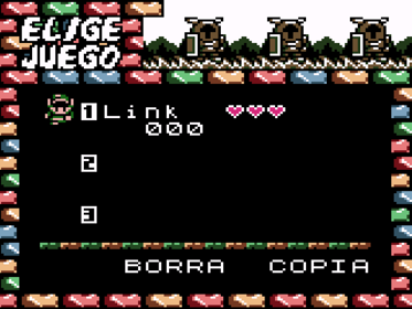 The Legend of Zelda: Link's Awakening DX - Screenshot - Game Select