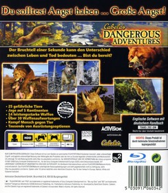 Cabela's Dangerous Hunts 2009 - Box - Back