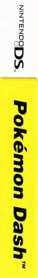 Pokémon Dash - Box - Spine