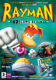 Rayman: Hoodlum's Revenge - Advertisement Flyer - Front