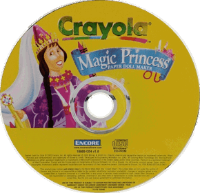 Crayola Magic Princess: Paper Doll Maker - Disc