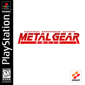 Metal Gear Solid - Box - Front