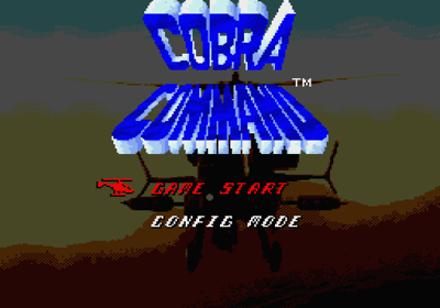 Cobra Command - Screenshot - Game Select