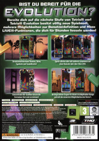 Tetris Evolution - Box - Back