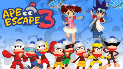 Ape Escape 3 - Banner