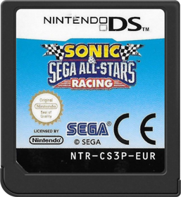 Sonic & SEGA All-Stars Racing - Cart - Front Image