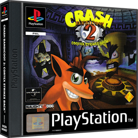 Crash Bandicoot 2: Cortex Strikes Back - Box - 3D Image