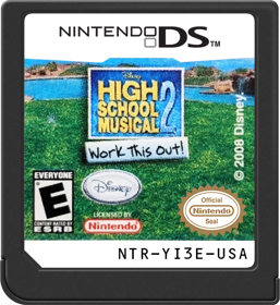 High School Musical 2: Work This Out! - Cart - Front Image