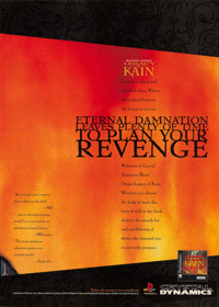 Blood Omen: Legacy of Kain - Advertisement Flyer - Front