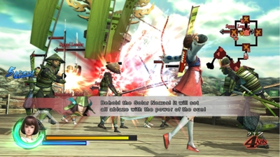 Sengoku Basara: Samurai Heroes - Screenshot - Gameplay