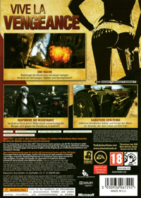 The Saboteur - Box - Back