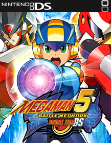 Mega Man Battle Network 5: Double Team DS - Fanart - Box - Front