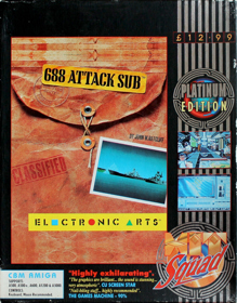 688 Attack Sub - Box - Front