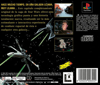 Star Wars: Rebel Assault II: The Hidden Empire - Box - Back Image