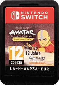 Avatar: The Last Airbender: Quest For Balance - Cart - Front