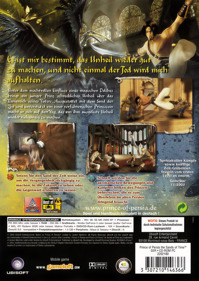Prince of Persia: The Sands of Time - Box - Back