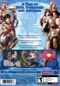 Suikoden IV - Box - Back Image