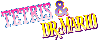 Tetris & Dr. Mario - Clear Logo Image