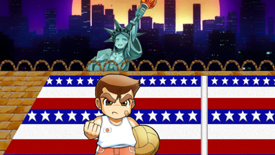Super Dodge Ball - Fanart - Background