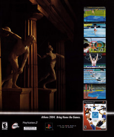 Athens 2004 - Advertisement Flyer - Front