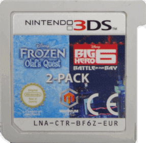 Disney 2-Pack: Frozen: Olaf's Quest / Big Hero 6: Battle in the Bay - Cart - Front