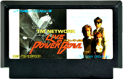 TM Network: Live in Power Bowl - Cart - Front Image