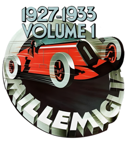 1000 Miglia Volume I: 1927 to 1933 - Clear Logo