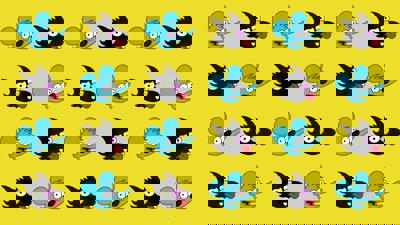 The Itchy & Scratchy Game - Fanart - Background