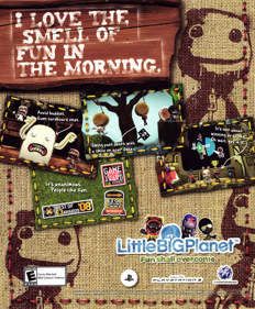 LittleBigPlanet - Advertisement Flyer - Front