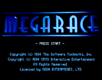 MegaRace - Screenshot - Game Title Image
