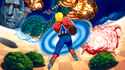 Space Harrier - Fanart - Background Image