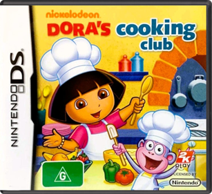 Dora the Explorer: Dora's Cooking Club - Box - Front - Reconstructed
