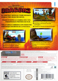 How to Train Your Dragon 2 - Box - Back