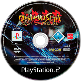 Onimusha: Dawn of Dreams - Disc Image