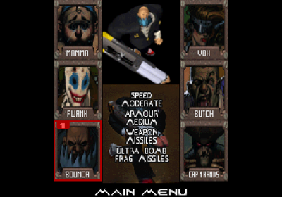 Loaded - Screenshot - Game Select