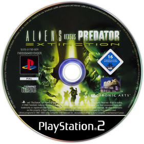 Aliens Versus Predator: Extinction - Disc