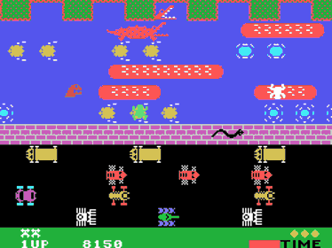Frogger - Screenshot - Gameplay
