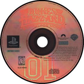 The Dukes of Hazzard: Racing for Home - Disc Image
