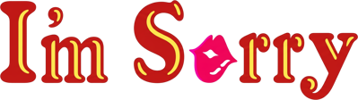 I'm Sorry - Clear Logo Image