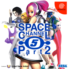 Space Channel 5: Part 2 - Box - Front - Reconstructed