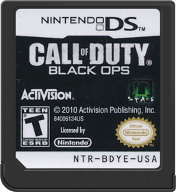 Call of Duty: Black Ops - Cart - Front