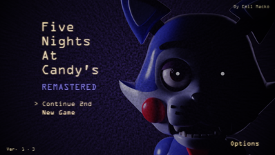 Five Nights at Candy's Remastered - Screenshot - Game Title