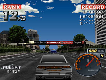 Rage Racer - Screenshot - Gameplay Image