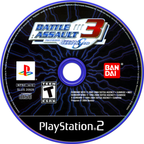 Battle Assault 3 featuring Gundam Seed - Disc
