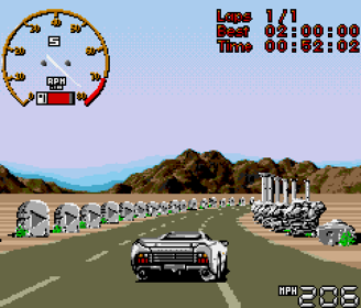 Jaguar XJ220 - Screenshot - Gameplay