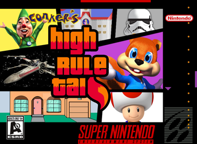 Conker's High Rule Tail - Fanart - Box - Front