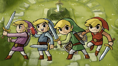 The Legend of Zelda: Four Swords Anniversary Edition - Fanart - Background